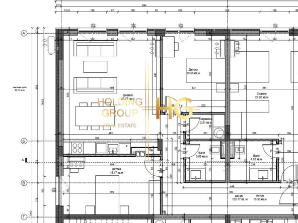 Четиристаен апартамент в кв. Галата - 0